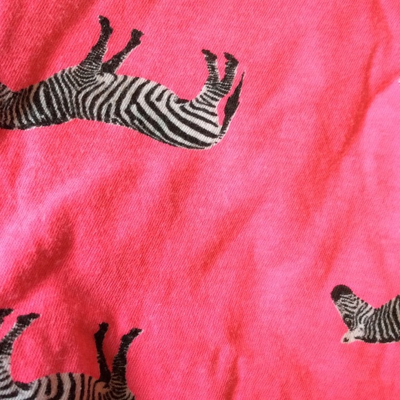 Neon Zebra Tee + Necklace - Picture 6 of 6